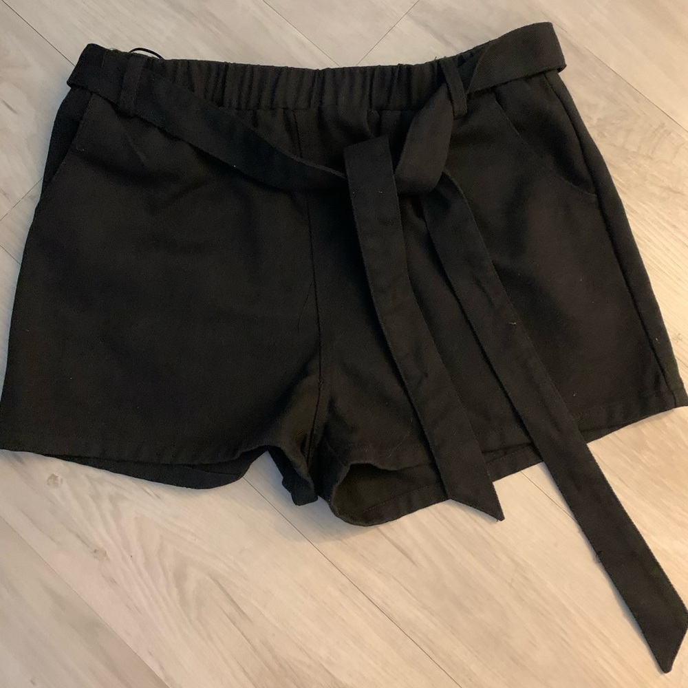 Black shorts